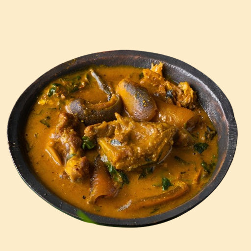 Ogbono Soup - With Goat Meat (4L)