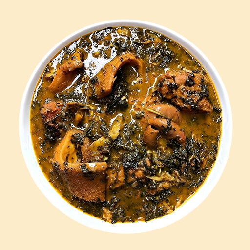 Onugbu (Bitter Leaf) Soup - With Beef (4L)